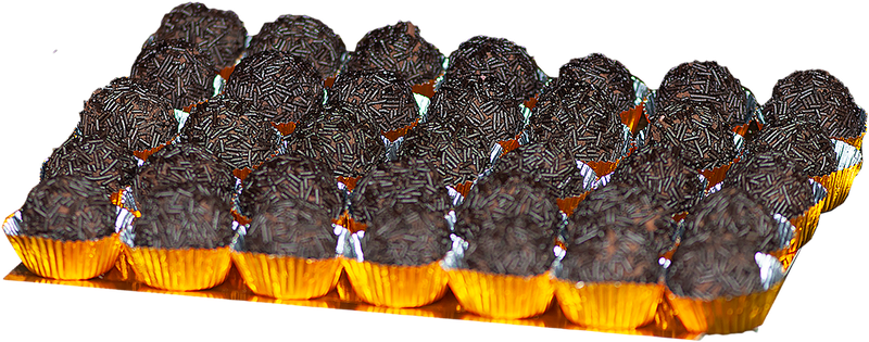 Trufitas de Chocolate (2 bandejas de 35 unidades)