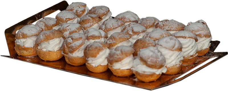 Bocaditos de Nata (2 bandejas de 24 unidades)